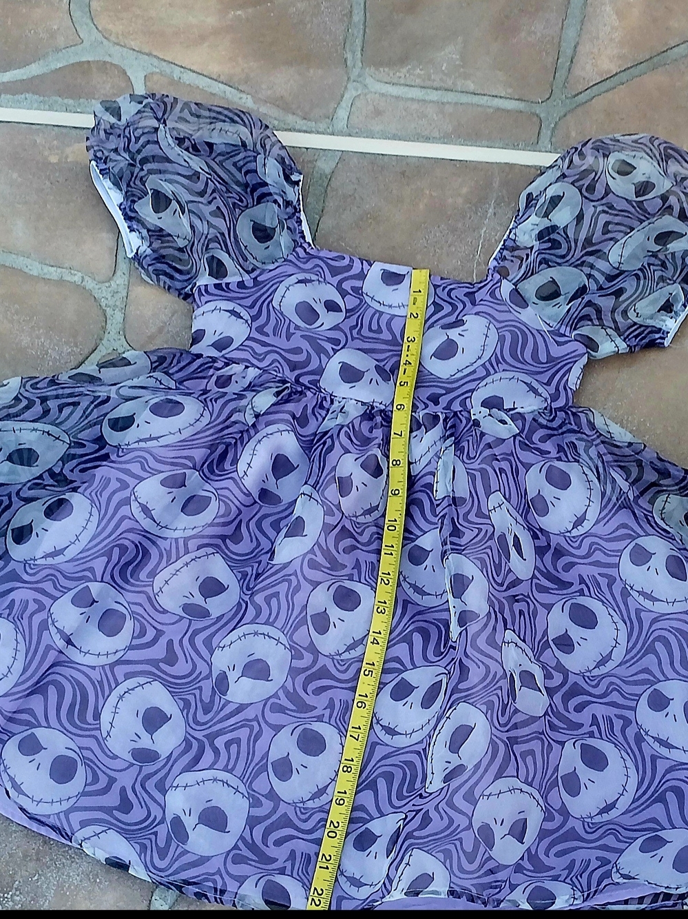 Disney The Nightmare Before Christmas Purple Kids One-Piece